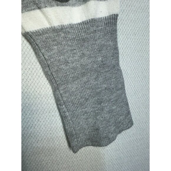 Lane Bryant Womens Striped Polka Dot Sweater 14/16 Gray & White Soft - Picture 10 of 13